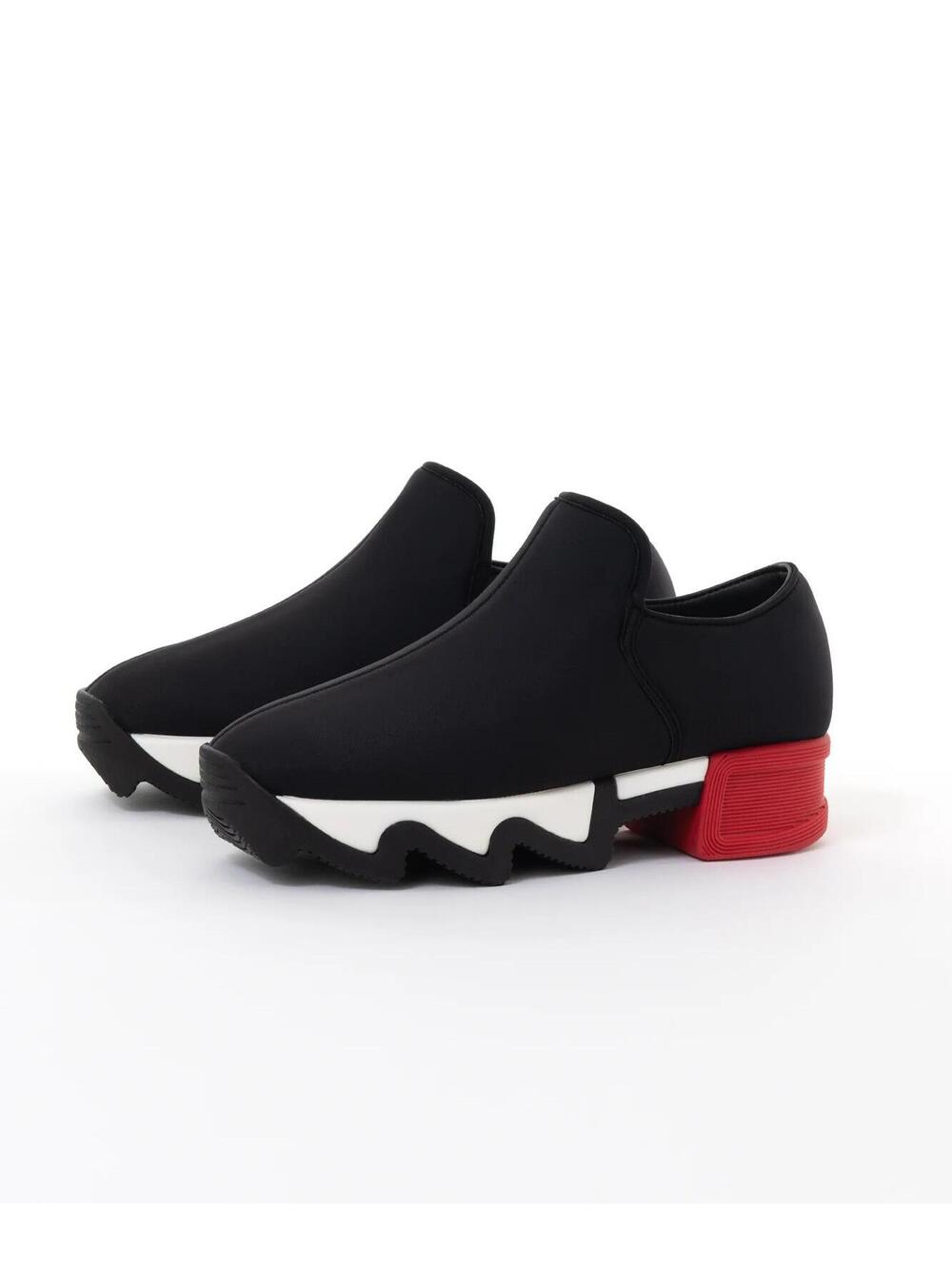 IRI NYC WES 1 Platform Sneakers Black White Red EU 39.5